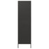 Flores - Wardrobe Anthracite 900 x 500 x 1800 mm Steel